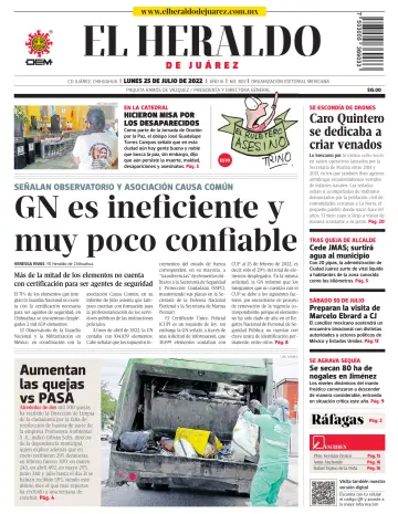 El Heraldo de Juarez - 25 7월 2022