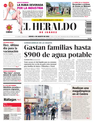El Heraldo de Juarez - 04 agosto 2022