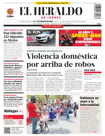 El Heraldo de Juarez - 06 agosto 2022