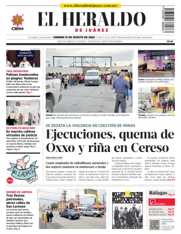 El Heraldo de Juarez - 12 agosto 2022