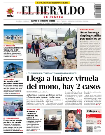 El Heraldo de Juarez - 16 Aug 2022