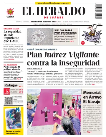 El Heraldo de Juarez - 19 agosto 2022