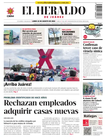 El Heraldo de Juarez - 22 8월 2022