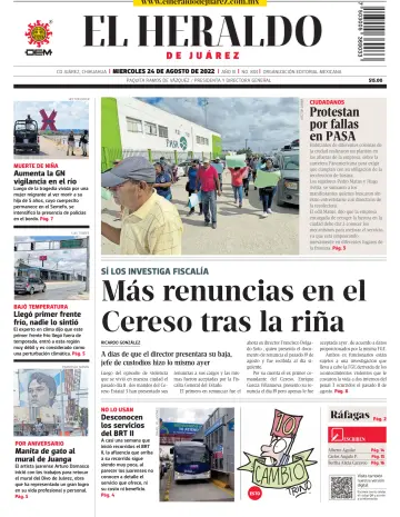 El Heraldo de Juarez - 24 agosto 2022