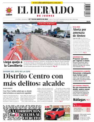 El Heraldo de Juarez - 27 Aug 2022