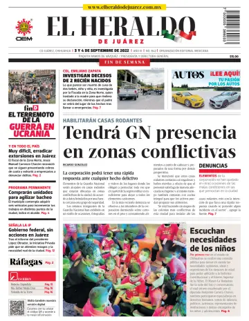 El Heraldo de Juarez - 03 sept. 2022