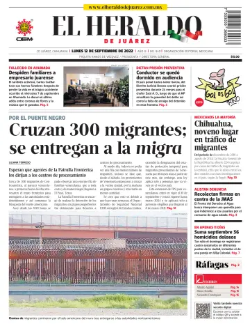 El Heraldo de Juarez - 12 Sep 2022