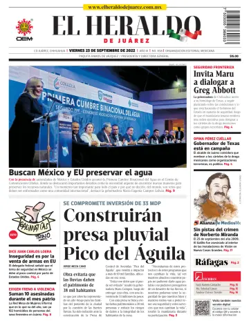 El Heraldo de Juarez - 23 Sep 2022
