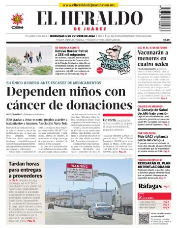 El Heraldo de Juarez - 05 10월 2022