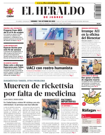 El Heraldo de Juarez - 07 oct. 2022
