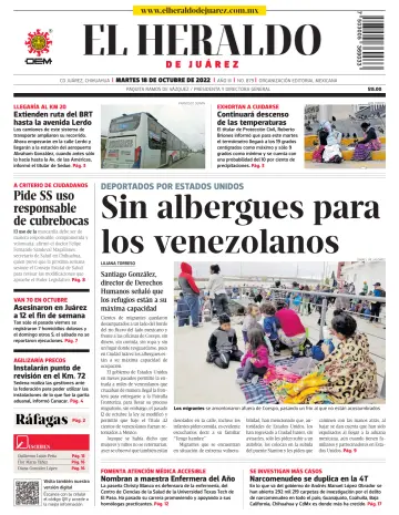 El Heraldo de Juarez - 18 10월 2022