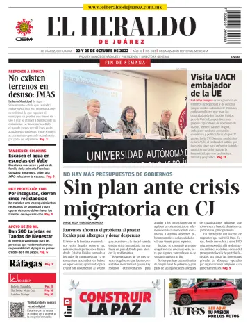 El Heraldo de Juarez - 22 10월 2022