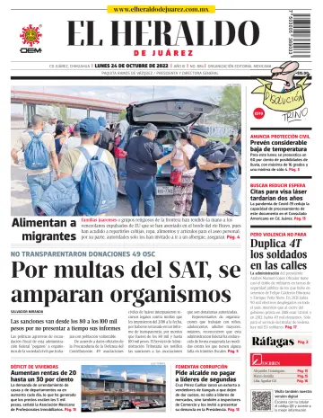 El Heraldo de Juarez - 24 10월 2022