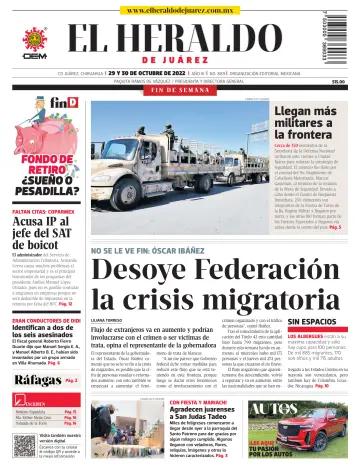 El Heraldo de Juarez - 29 10월 2022