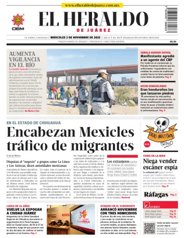 El Heraldo de Juarez - 02 nov. 2022