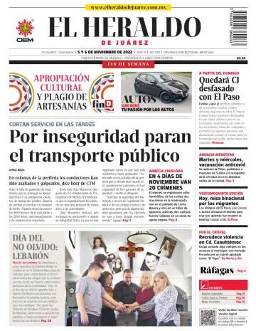 El Heraldo de Juarez - 05 11월 2022