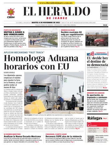 El Heraldo de Juarez - 08 nov. 2022