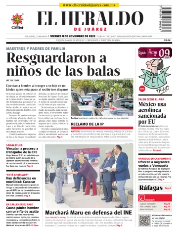 El Heraldo de Juarez - 11 nov. 2022