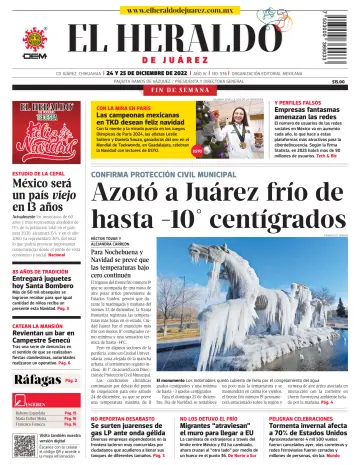 El Heraldo de Juarez - 24 Dec 2022