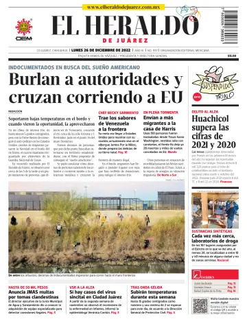 El Heraldo de Juarez - 26 12월 2022