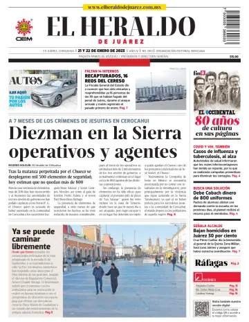 El Heraldo de Juarez - 21 1월 2023