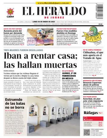 El Heraldo de Juarez - 30 1월 2023
