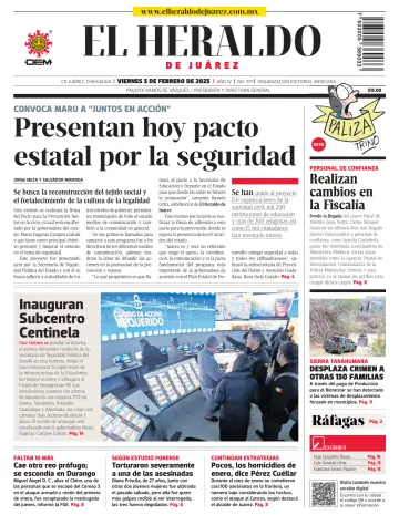El Heraldo de Juarez - 03 feb. 2023