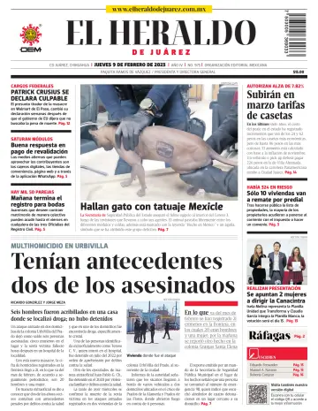 El Heraldo de Juarez - 09 2월 2023