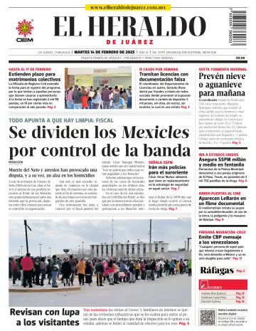 El Heraldo de Juarez - 14 2월 2023