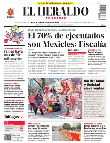 El Heraldo de Juarez - 15 2월 2023