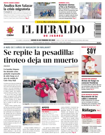 El Heraldo de Juarez - 16 2월 2023