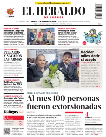 El Heraldo de Juarez - 17 2월 2023