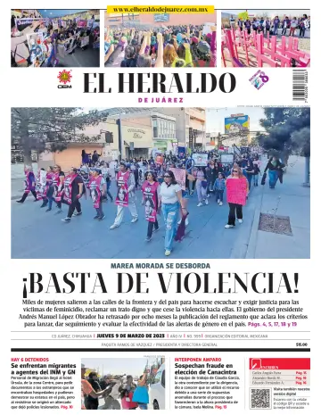 El Heraldo de Juarez - 09 marzo 2023