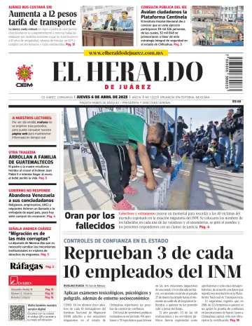 El Heraldo de Juarez - 06 4월 2023