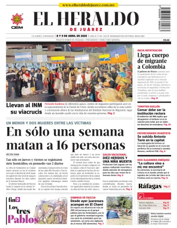 El Heraldo de Juarez - 08 4월 2023