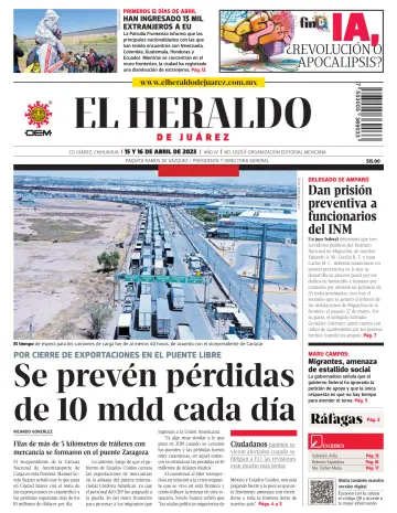 El Heraldo de Juarez - 15 4월 2023