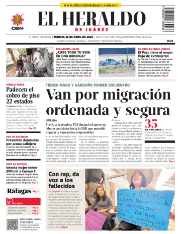 El Heraldo de Juarez - 25 4월 2023