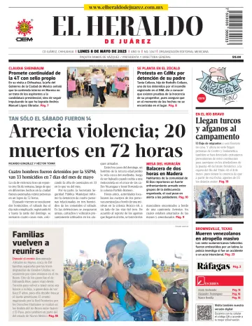 El Heraldo de Juarez - 8 May 2023