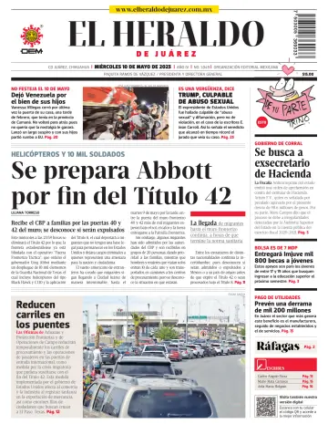 El Heraldo de Juarez - 10 May 2023