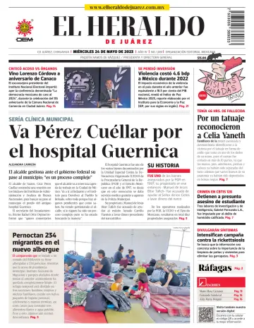 El Heraldo de Juarez - 24 mayo 2023