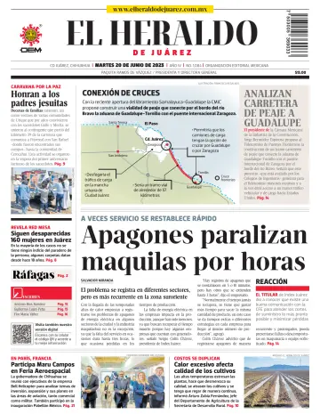 El Heraldo de Juarez - 20 6월 2023