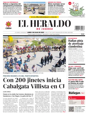 El Heraldo de Juarez - 03 jul. 2023