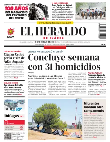 El Heraldo de Juarez - 15 7월 2023