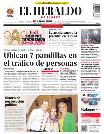El Heraldo de Juarez - 22 7월 2023