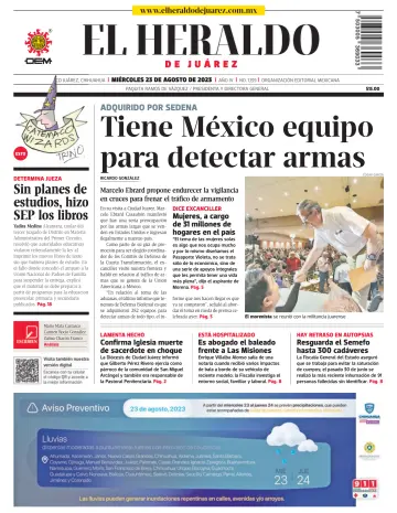 El Heraldo de Juarez - 23 agosto 2023