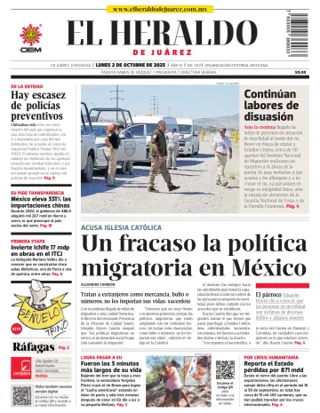 El Heraldo de Juarez - 02 10월 2023