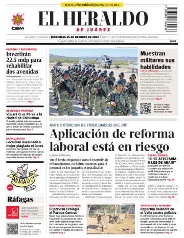 El Heraldo de Juarez - 25 Oct 2023