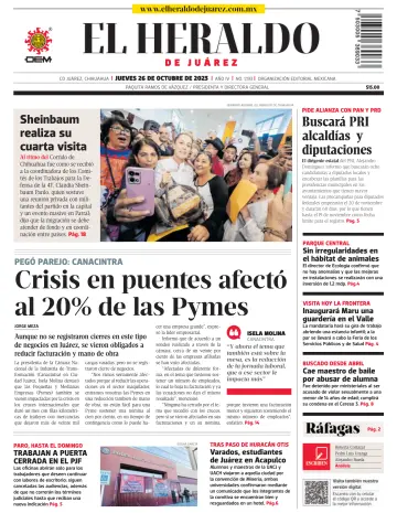 El Heraldo de Juarez - 26 10월 2023