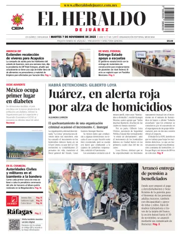 El Heraldo de Juarez - 07 nov. 2023