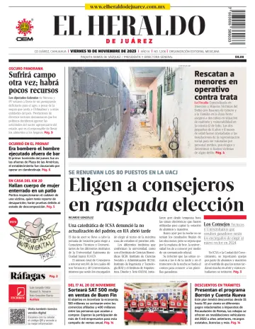 El Heraldo de Juarez - 10 nov. 2023